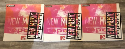MTV Laserdisc New Music Report Vol 1-3 Pioneer Tower Records in store Promo LD - Image 1 of 2