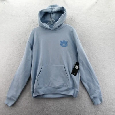 Sudadera con Capucha Auburn Tigers Para Hombre Pequeña Mediana '47 Marca Azul Claro Pullover Sudadera Foto 1 de 4