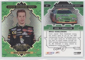 2009 Press Pass Stealth Chrome Gold /99 Brad Keselowski #37