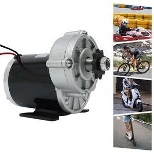 Riduzione Ingranaggi 600W 36V Motore Elettrico Spazzolato DC Riduttore Motore Scooter E-bike - Foto 1 di 14