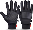 30°f Touchscreen Winter Gloves For Men And Women Running Hiking Driving