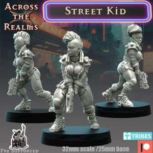 Street Kid  | Across the Realms | RPG Wargaming 3D Printed Miniature - Picture 1 of 1