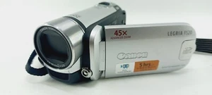 Canon Legria FS20E Digital Camcorder - 45X ZOOM UNTESTED - SPAIRS OR REPAIRS - Picture 1 of 11