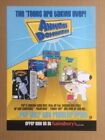 Family Guy  Futurama Ex Scrapbook 2022 Original Vintage Magazine Advert