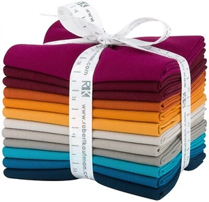 FQ-1384-12 - Fat Quarter Kona Cotton -  Tuscan Skies Palette - 12pcs/bundle - Picture 1 of 1