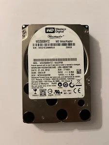 WD2500BHTZ- WD Velociraptor 250GB 10K RPM 2.5" SATA HD - Picture 1 of 2