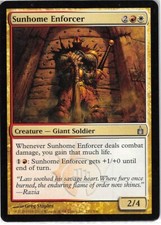 Sunhome Enforcer *PLAYSET* Magic MtG x4 Ravnica SP