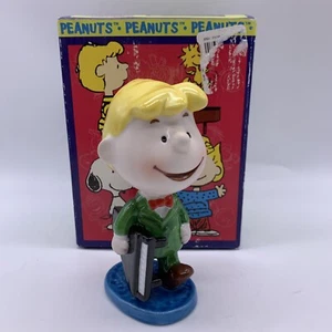 Statuetta Schroeder Peanuts di Flambro Imports Schroeder con pianoforte - Foto 1 di 6
