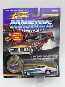 Johnny Lightning Dragsters USA 1971 Revellution Gold Top 1/64 FREE SHIPPING - Picture 1 of 4