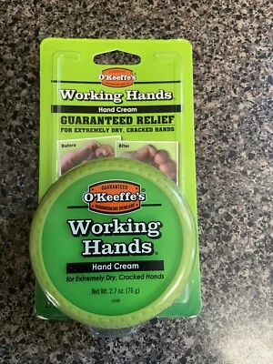 Crema de manos O'Keeffe's Working Hands 2,7 OZ crema ¡¡¡¡Nueva!!!!! Foto 1 de 2