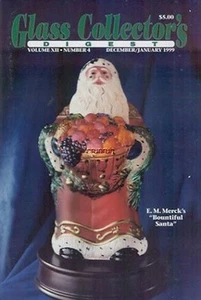 GLASS DIGEST 12/99 W Iorio, Pairpoint Lamp, Hawkes Bell, Merck Ornament, Canton - Picture 1 of 1