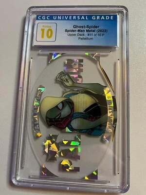 CGC 10 Ghost-Spider (2022) Palladium POP 1 Marvel Metal Spider-Gwen PRISTINE 10 - Image 1 of 2