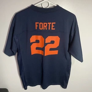 NFL Chicago Bears Matt Forte Navy Blue Orange Football Jersey Youth Extra Large - Picture 1 of 4