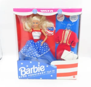 Barbie For President Gift Set Toys R US Limited Edition 1991 Mattel 3722 - Picture 1 of 11