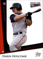 2009 TRISTAR PROjections Yellow #235 Darin Holcomb /25