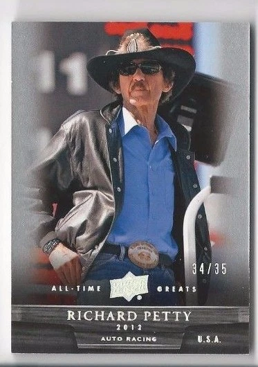 2012 Upper Deck All Time Greats Richard Petty /35 - Image 1 of 1