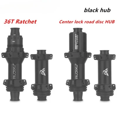 Lock Center Road Bike Hub Disc Brake 36/54T Ratchet DT Full Tooth Thru Axle - Image 1 of 4