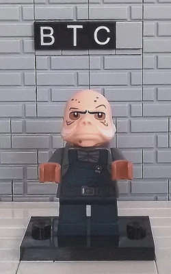 乐高星球大战第 V 集 75137 Ugnaught(深蓝色工作服)迷你人偶! — 第 1/4 张图片