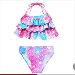 DNFUN Niñas Trajes de Baño Dos Piezas Niños Trajes de Baño Verano Playa Traje de Baño - Imagen 1 de 4