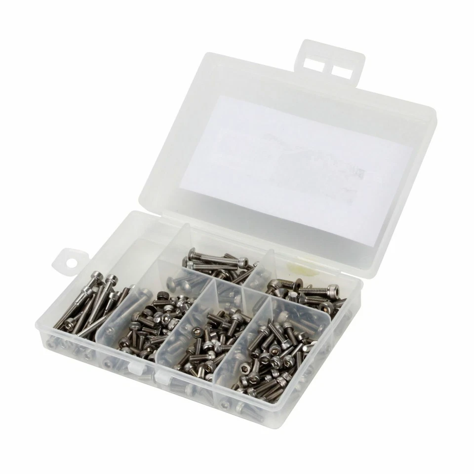 NEW Dynamite Stainless Steel Screw Set : 2mm 3mm Variety Pack - Image 1 of 1