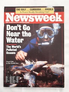 Newsweek August 1 1988 Don't go near the water  - Picture 1 of 1
