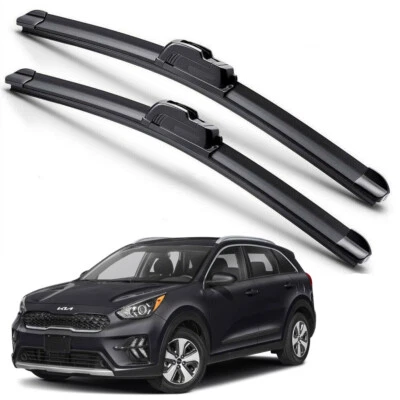 Limpiaparabrisas híbrido de silicona para Kia Niro 2017-2022 J-HOOK Foto 1 de 4