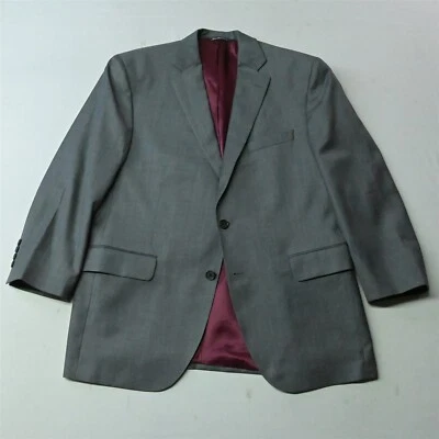Jack Victor 41S 42S Gris Luxor CT 100% Lana Hombres Blazer Traje Chaqueta Abrigo Deportivo Foto 1 de 4