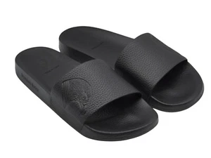 NUEVO STEFANO RICCI Cuero FLIP FLOP Sandalias Zapatos Talla EU 44 UK 10 US 11 (RES63) - Imagen 1 de 4