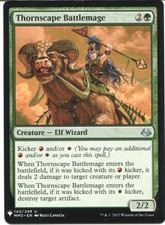 Magic The Gathering MTG Mystery Pack Card Thornscape Battlemage