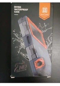 Shellbox Waterproof Case Cover Diving Housing for iPhone 13 12 Samsung S22 S21 - Picture 1 of 3