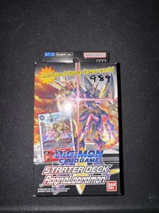 Digimon English Card Game - Starter Deck ST-13 - RAGNALOARDMON (54 Card Deck) - Picture 1 of 2