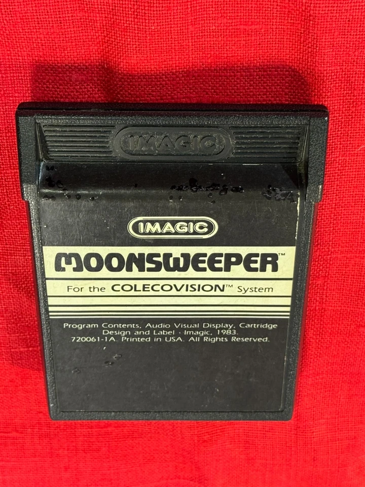 ColecoVision Cartridge - Moonsweeper - Image 1 of 1