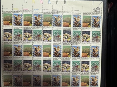 Scott #1827-1830 Coral Reefs Sheet of 50 15¢ Stamps (1980) - Image 1 of 2