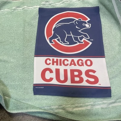 Banner de jardín Wincraft Chicago Cubs 18 pulgadas X 12 pulgadas Foto 1 de 4