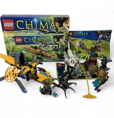 Lego Chima 70129 Lavertus Twin Blade (Box) 70127  70136 Retired Complete Sets X3 - Image 1 of 4