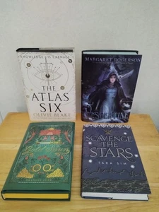 Signed Hardcover Book Lot Of 4 - Imagen 1 de 23