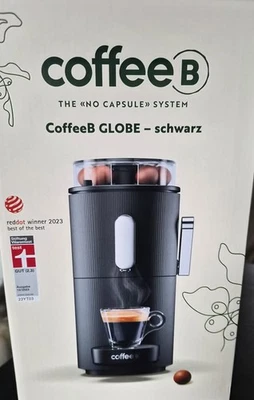 Coffee B Cafe Royal GLOBE Kaffeemaschine - Schwarz - Coffee Balls  NEU  OVP - Bild 1 von 2