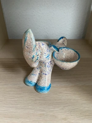 Esel Fritz Hudler Keramik Signiert Art Deco Diessen 12cm - Bild 1 von 4