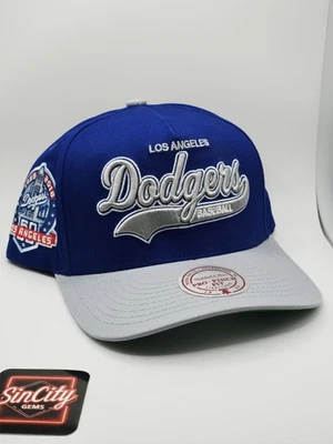 MITCHELL & NESS Los Angeles Dodgers Tailsweep 2 Tonos Pro Pellizco Snapback Sombrero  Foto 1 de 4