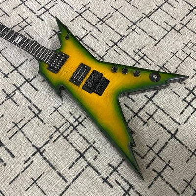 IN STOCK Dimebag Electric Guitar Black Hardware Mahogany body special shape - Image 1 of 4