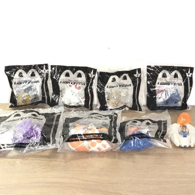 Disney Pixar Lightyear Mcdonalds Happy Meal Toy Story Figures Complete Set Lot 8 - Image 1 of 4