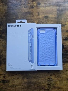Funda rígida Tech21 Evo Gem -A prueba de golpes, delgada, transparente, iPhone 7/8/SE (202 - Imagen 1 de 13