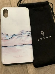 BURGA White & Pink Marble iPhone Case XS MAX - Photo 1 sur 2