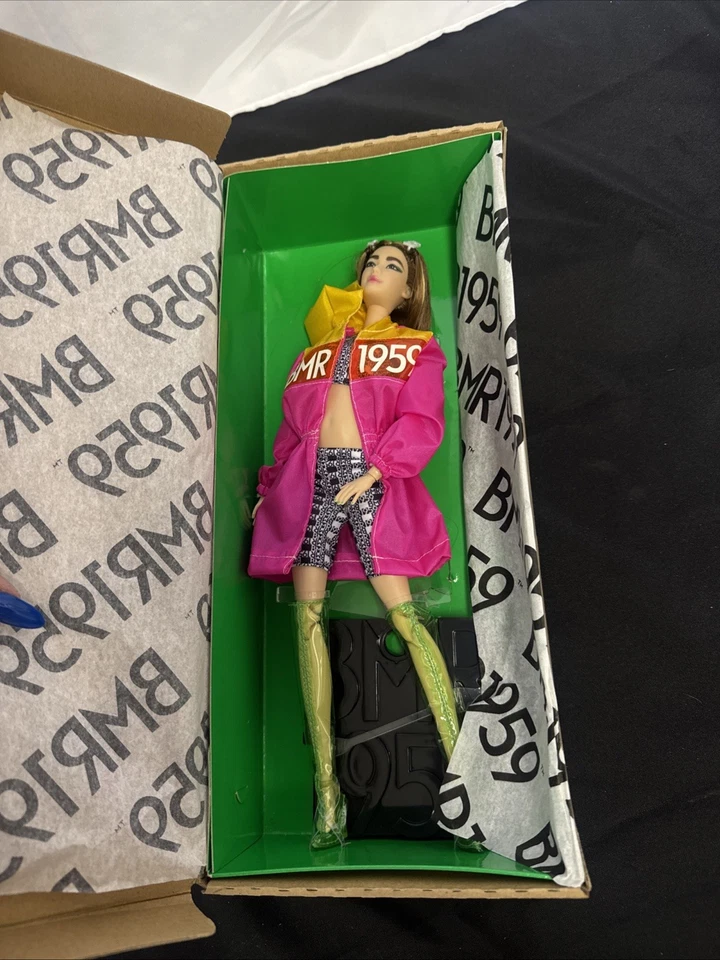 BMR 1959 Wave 2 Tall Asian BARBIE DOLL 2019 BLACK LABEL MATTEL GNC47 NFRB - Image 1 of 4