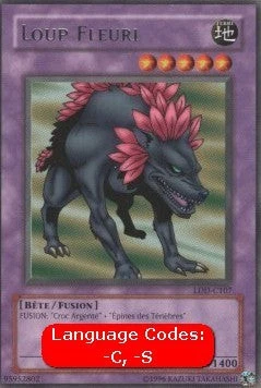 YuGiOh Flower Wolf (V.2) LDD-SP107 Rare Spanisch NM 1st - Bild 1 von 2