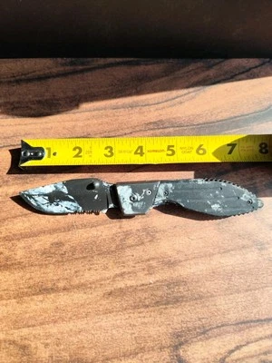 Navaja de bolsillo Painter's KA-BAR Warthog 3073 Liner Lock escalas G10 - tiene carácter Foto 1 de 4