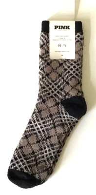 Calcetines para mujer Victoria's Secret talla única café helado malvavisco NUEVO Foto 1 de 4