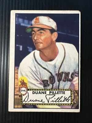 1952 TOPPS #82 DUANE PILLETTE ST. LOUIS BROWNS VG-EX *Hot Corner Vintage* B - Image 1 of 2