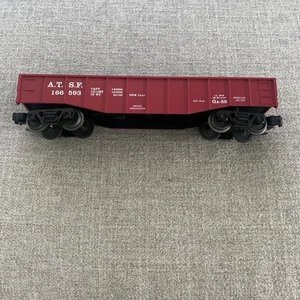 GAUGE 166593 RED BURLINGTON ROUTE GONDOLA CB&Q - NM EX Train Car - Picture 1 of 5