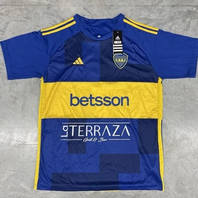 Boca Juniors Home Jersey Blue/Yellow Colors Size Large Chucho Replica - Image 1 of 4